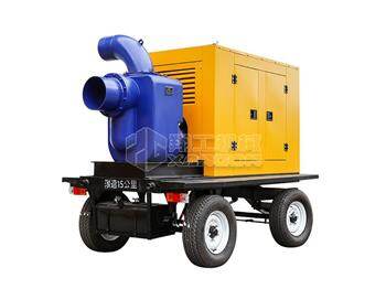 10寸防汛移動(dòng)泵車(chē)