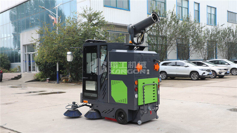 電動掃地機灑水、噴霧、清掃、吸塵都可以